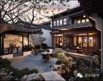 苏州绿城桃花源样板区实景图▼