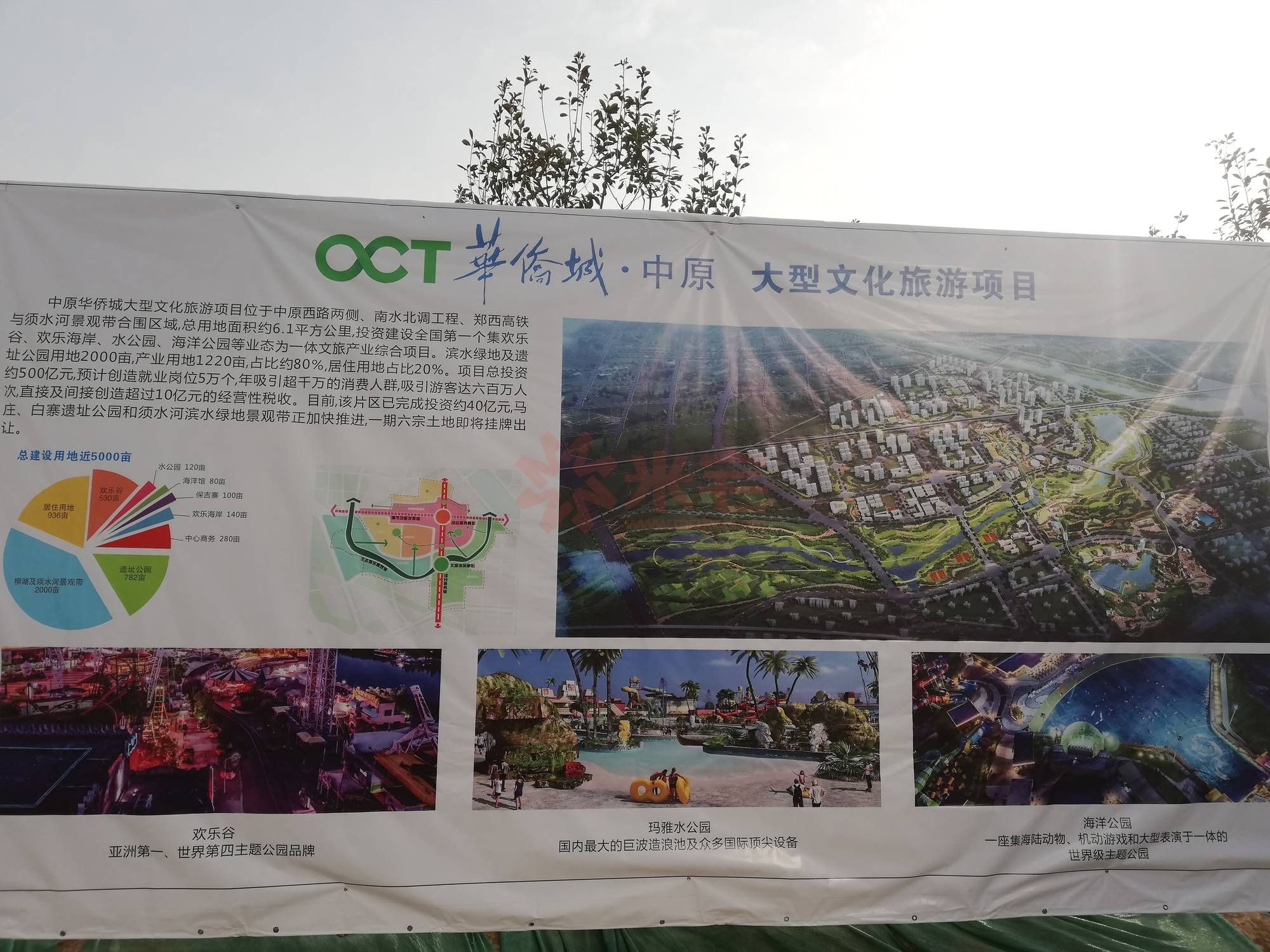 观览听雨发表了对中原华侨城的点评 米宅郑州站