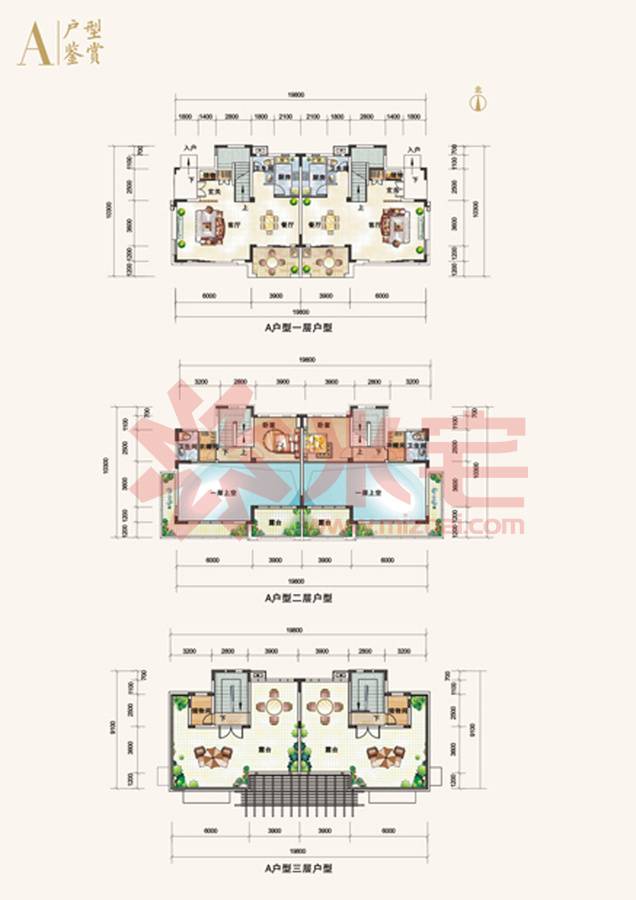 鸿洲江山户型图 海南鸿洲江山户型图-米宅海南站