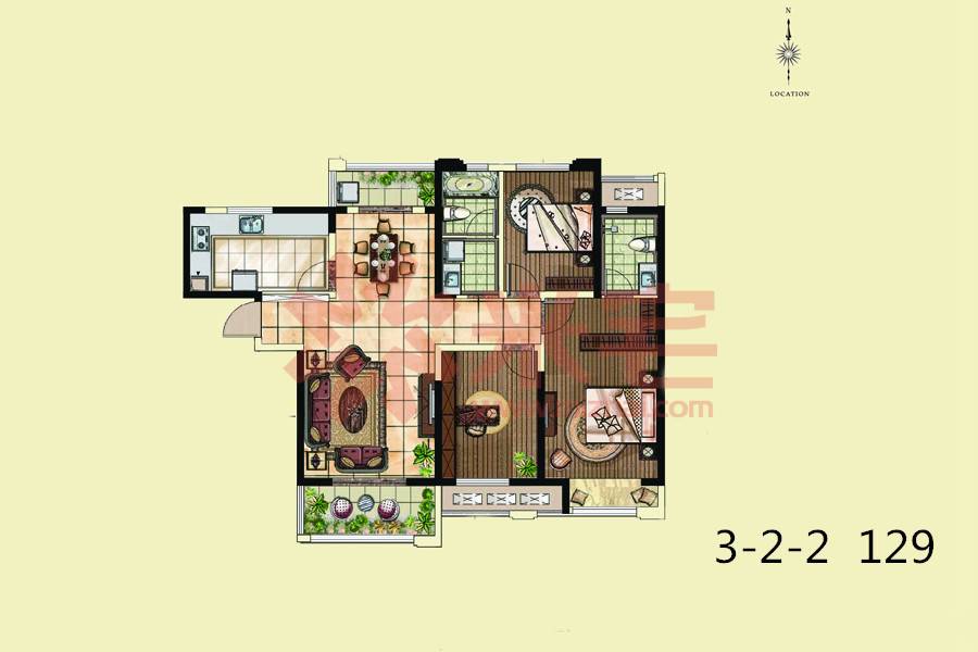 二手房小区 康桥悦岛  户型图(15)