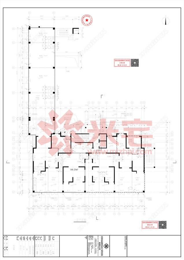 规划公示图 泰宏建业国际城2号院一层平面图