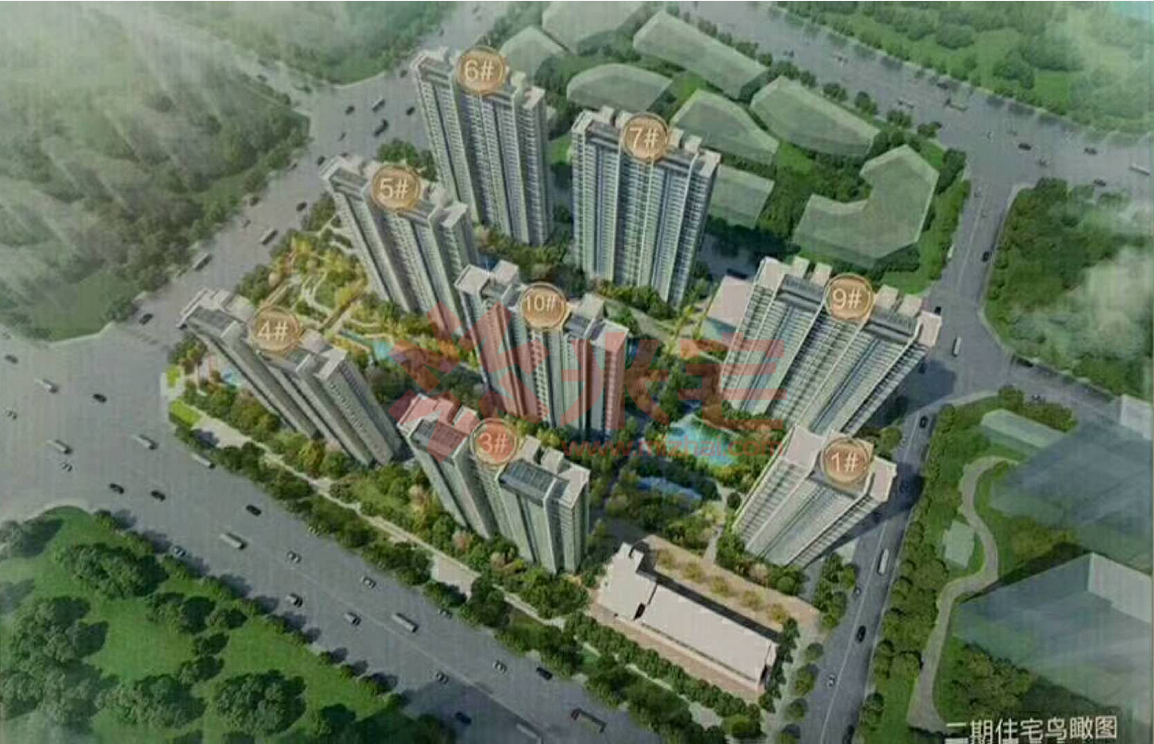 暂无信息 永威西郡二期住宅鸟瞰图