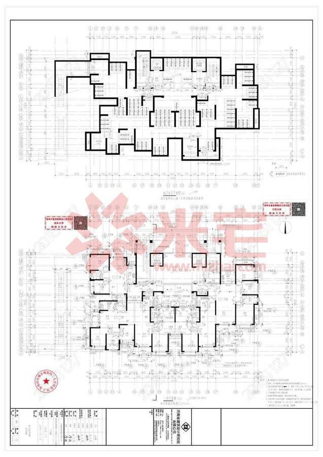 规划公示图 泰宏建业国际城13号院(b3-02地块)地下夹层平面图