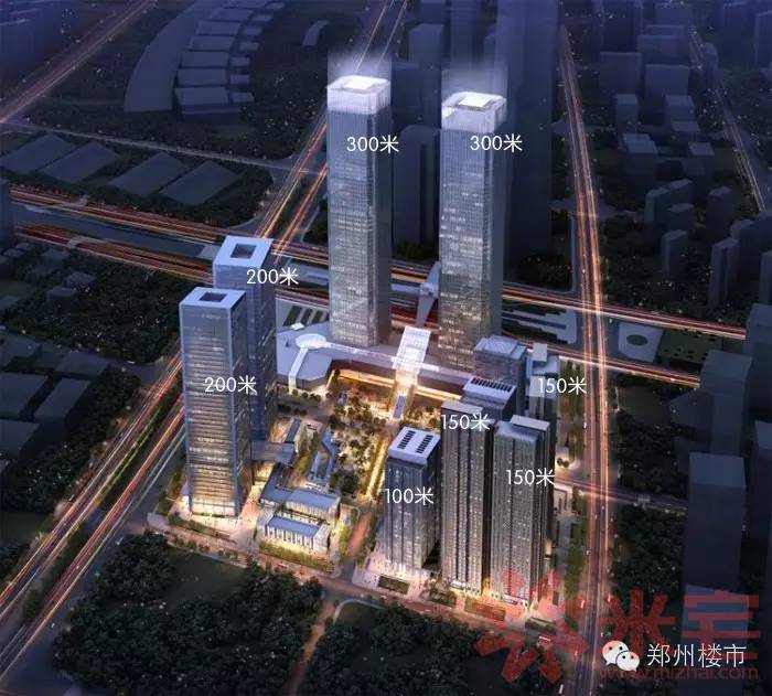 南京 升龙汇金中心 郑州楼市总编世雨,总编z小分组 如图所示,两栋300