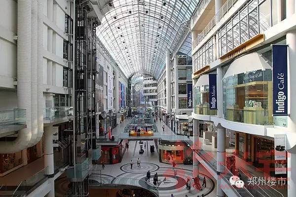 国外购物中心中庭都做了些什么?真的眼前一亮!