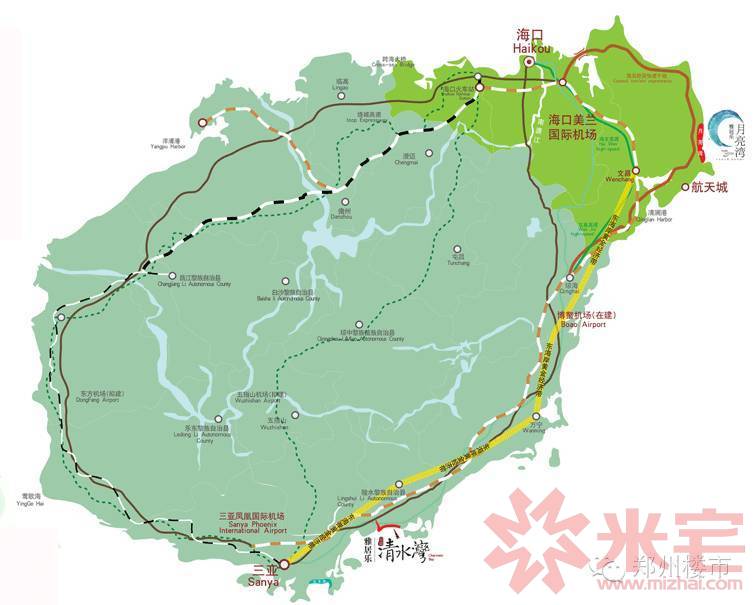 5,从距离上接近海口,可以适当享受海口配套,交通上和配套上有依靠