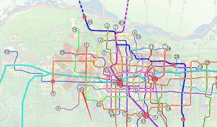 郑州2030年地铁规划图图片