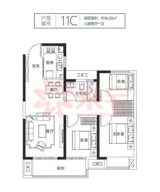 碧源月湖和园户型图图片