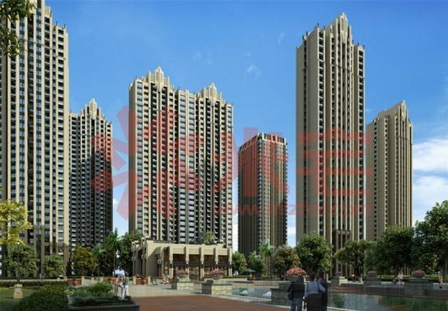 效果图 悦府海棠楼栋图