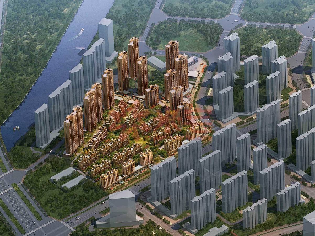 规划公示图 尚庄一,二组城中村改造b12地块—阳光城8号院14#,17#,18