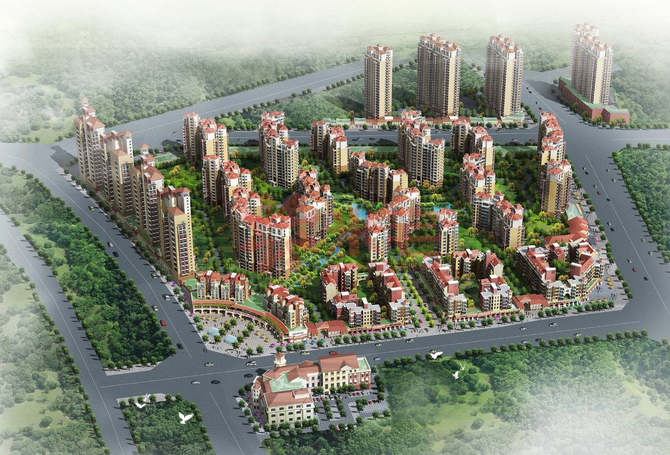 规划公示图 河南利海房地产开发有限公司(北三环南,电厂路东,建材路