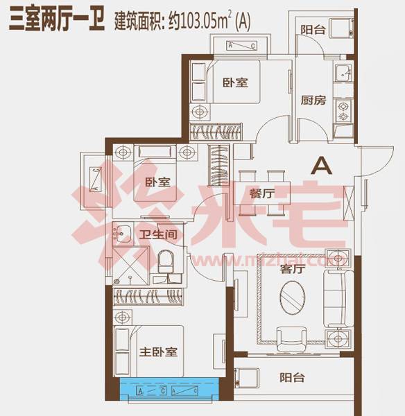 二手房小区 恒大翡翠华庭  户型图(13)