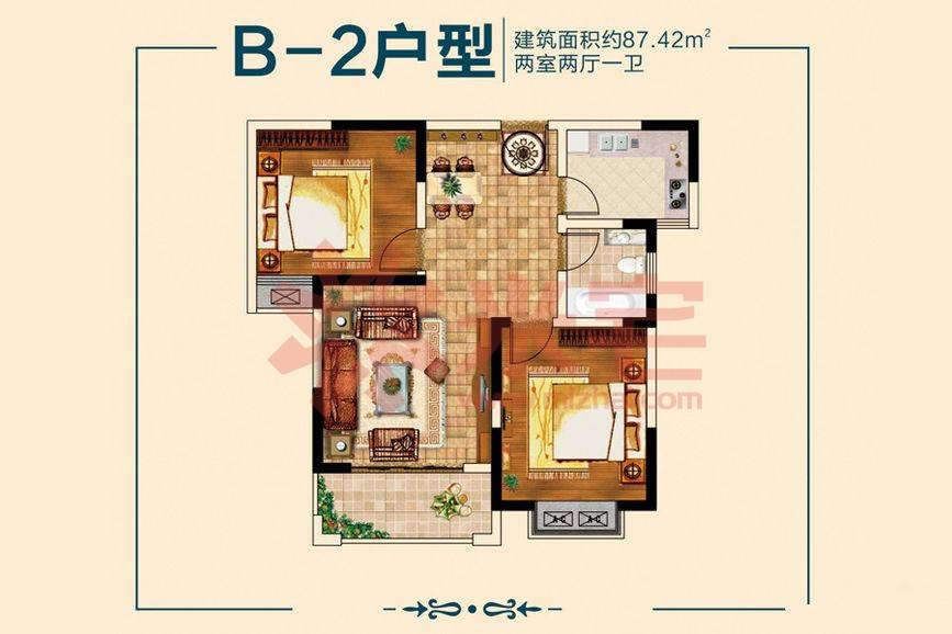 二手房小区 悦府海棠  户型图(10)