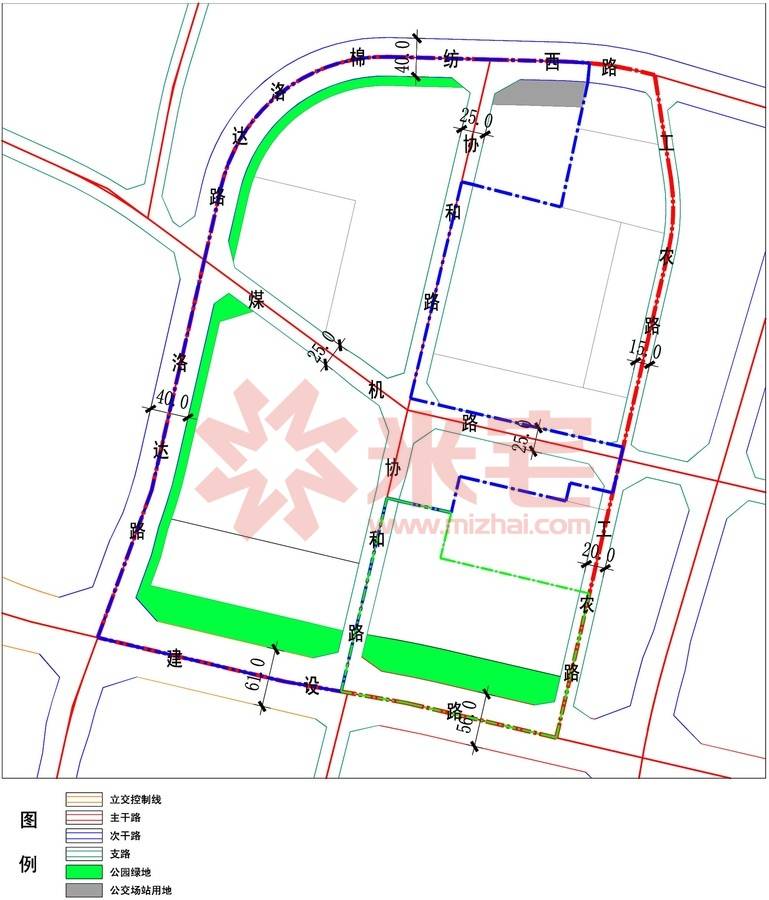 暂无信息 郑州市中原区后牛庄城中村改造控制性详细规划(棉纺西路以南