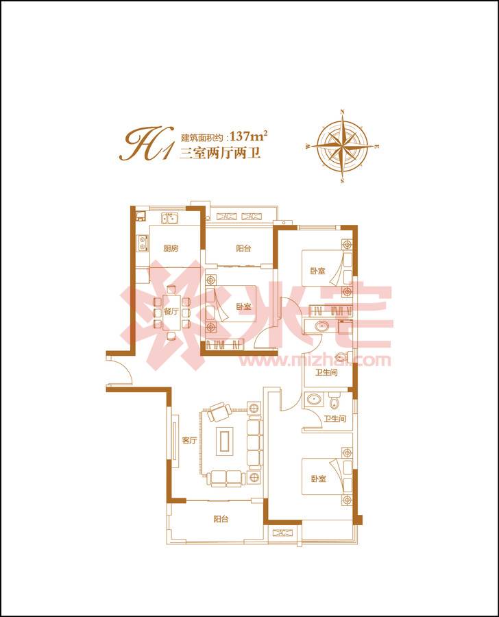 伟业龙湖上城户型图, 郑州伟业龙湖上城户型图-米宅郑州站