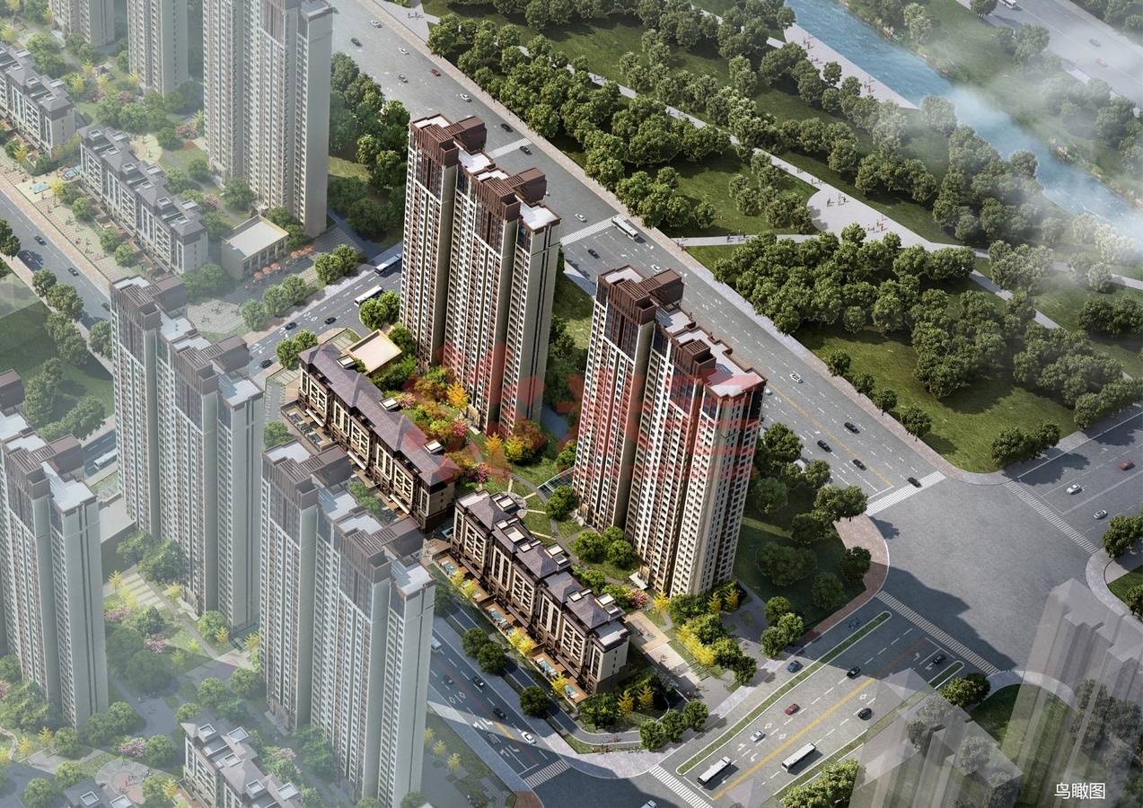 规划公示图 名门熙锦苑建设工程规划许可证效果图