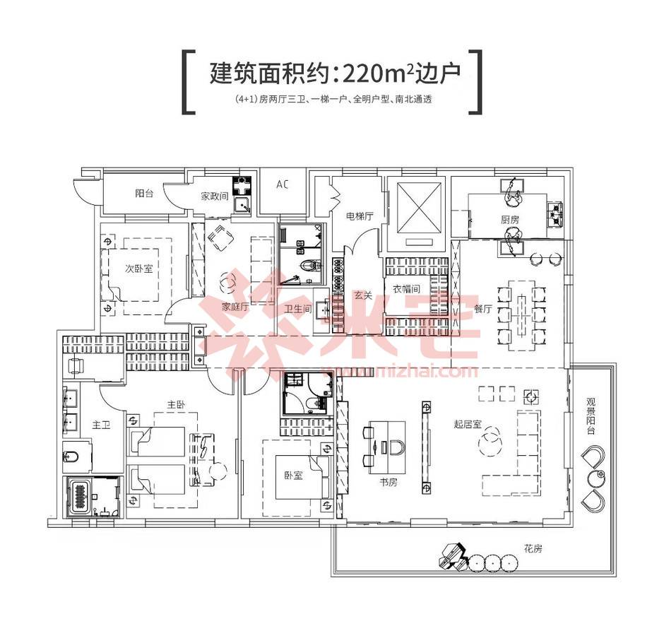 碧源荣府户型图, 郑州碧源荣府户型图-米宅郑州站