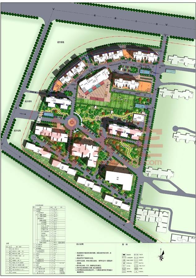 暂无信息 星城国际西苑总平面图