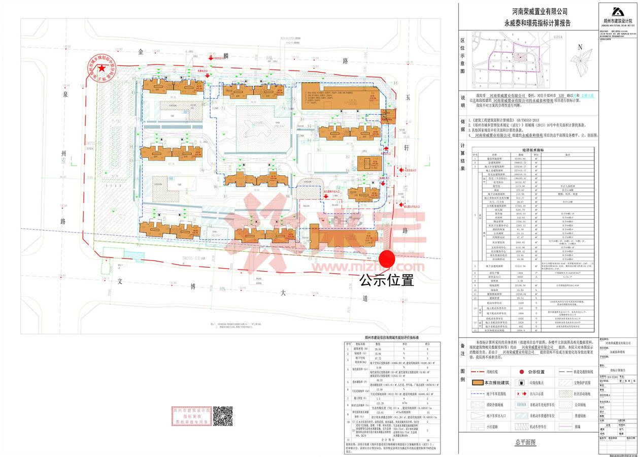 永威西郡规划图, 郑州永威西郡规划公示图-米宅郑州站