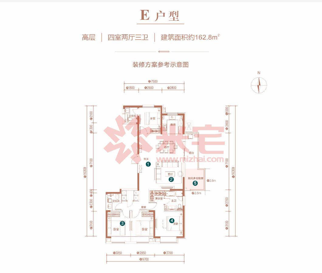 蓝光凤湖长岛国际社区户型图 郑州蓝光凤湖长岛国际社区户型图-米宅