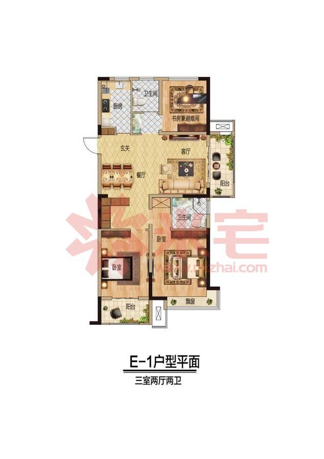 二手房小区 和昌都汇广场 户型图(4)